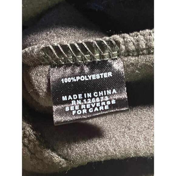 Tampa Bay Buccaneers NFL Team Apparel 1/4 Zip Pullover Mens S Pewter Waffle Knit - Picture 9 of 12